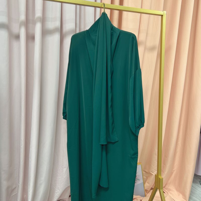 Middle East Dubai Turkish hooded dress hoody abaya_voghion.com
