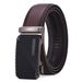 Men's Double-Sided Genuine Cowhide Leather Belt - Automatic Buckle, Business & Formal Wear_voghion.com