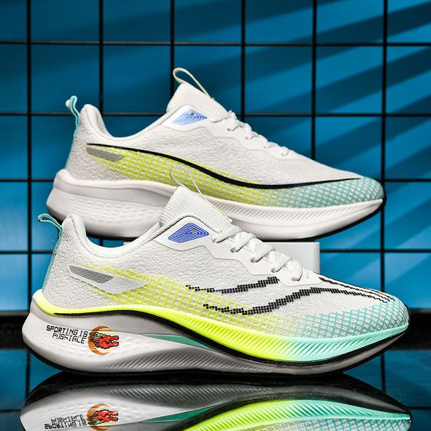 Scarpe da corsa stile piastra in carbonio per adolescenti_voghion.com