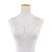Ķēdes CENTER Metāla Sieviešu Ķēde Ķēde Sexy Style Dobs Bikini Krūšu rotājumi Rotaslietas Ķēdes Sidn22_voghion.com
