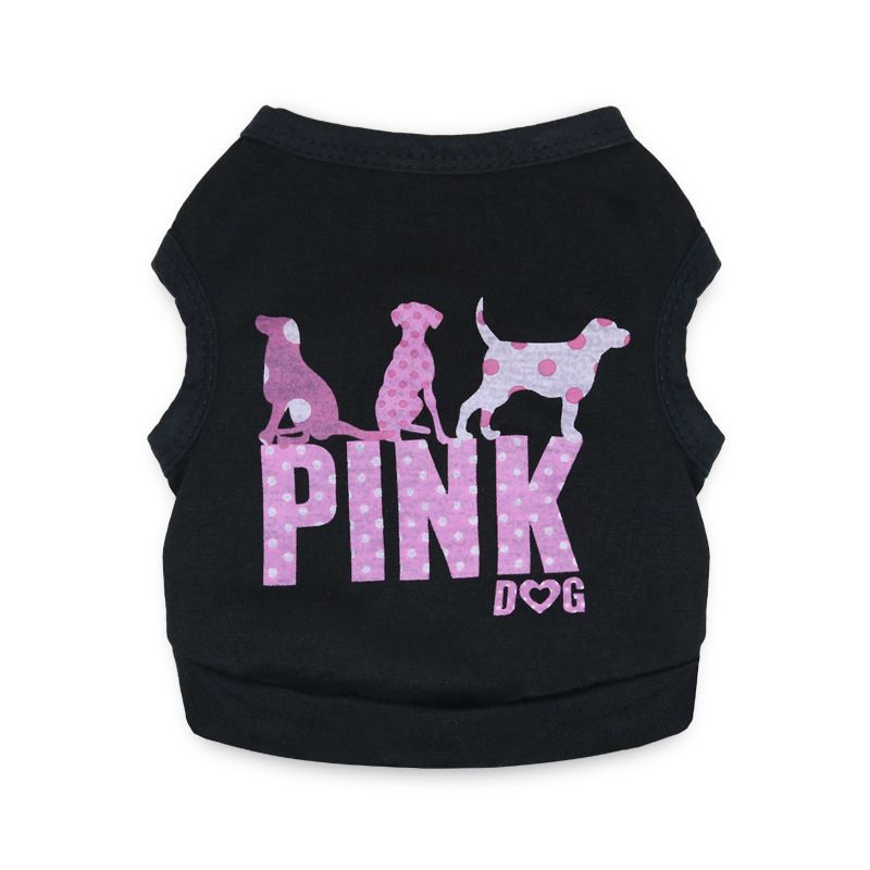 Clothes Thin New Teddy Bichon Cat Small Medium Large Dog Cotton Vest Pet Supplies Apparel_voghion.com