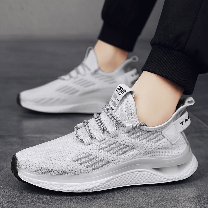 Men's Shoes Summer 2023 New All-match Popcorn High-end Casual Coconut Mesh Sports Running Trendy Shoes_voghion.com