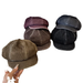 Women's Brown Beret, Versatile Octagonal Hat 2025 Fall/Winter New_voghion.com