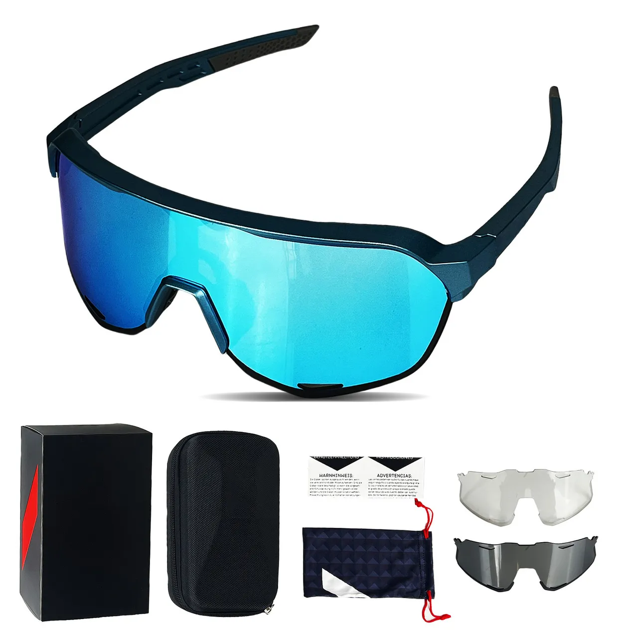 S2 New 100% Glasses For Men Women, Hiking And Running Outdoor Sports Glasses, Cycling Sunglasses_voghion.com