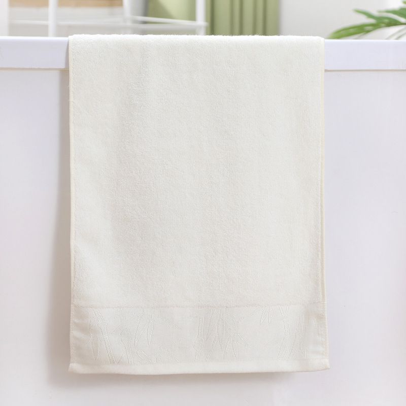 Bamboevezel gezichtsbadhanddoek Ultrazacht Snel drogend Zeer absorberend Luxe thuisgebruik Koppels Vrouwen Dik Pluisvrij_voghion.com