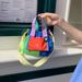 Yuxia | 2025 New Dopamine Color Series Contrast Design Dumpling Single Shoulder Crossbody Handheld Cute Small Bag_voghion.com