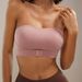 Wireless Strapless Push Up Bra For Women, Front Closure Seamless Bustier Tops, Comfortable Bralette With No Underwire_voghion.com