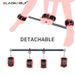 BLACKWOLF Stainless Steel Binding Set, Stretchable Distributor, Sponge, Ankle Cuffs, Restraint Handcuffs, BDSM Toys For_voghion.com