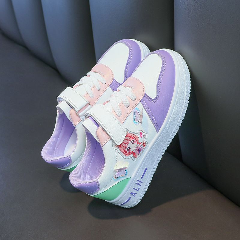 Mother & Kids 2024 Autumn New Children's Sports Shoes Boys And Girls Casual Shoes Solid Soft Sole Lightweight Student Running Shoes_voghion.com