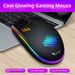 Digitex Digitex Universal USB Luminous Wired Gaming Mouse For Home Office Desktop Laptop Optical_voghion.com