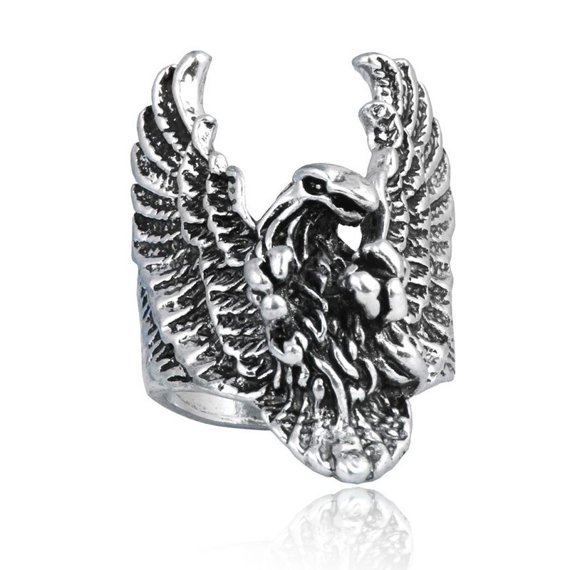 Personalisiertes Hip-Hop-Trendsetter-Armband für Damen, straßendominierendes Adler-Öffnungsarmband für den Zeigefinger für Männer und Frauen_voghion.com