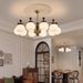 Yifei French Persimmon Vintage Living Room Pendant New Style American High-end Elegant Main Light_voghion.com