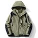 Giacca invernale autunnale con fodera interna ultra morbida staccabile, tuta da trekking 3 in 1, cappotto caldo impermeabile antivento per M e_voghion.com