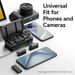Ulanzi A100 Wireless Lavalier Microphone Smartphones Cameras 20M Transmission for Street Interviews Vlogging Music_voghion.com