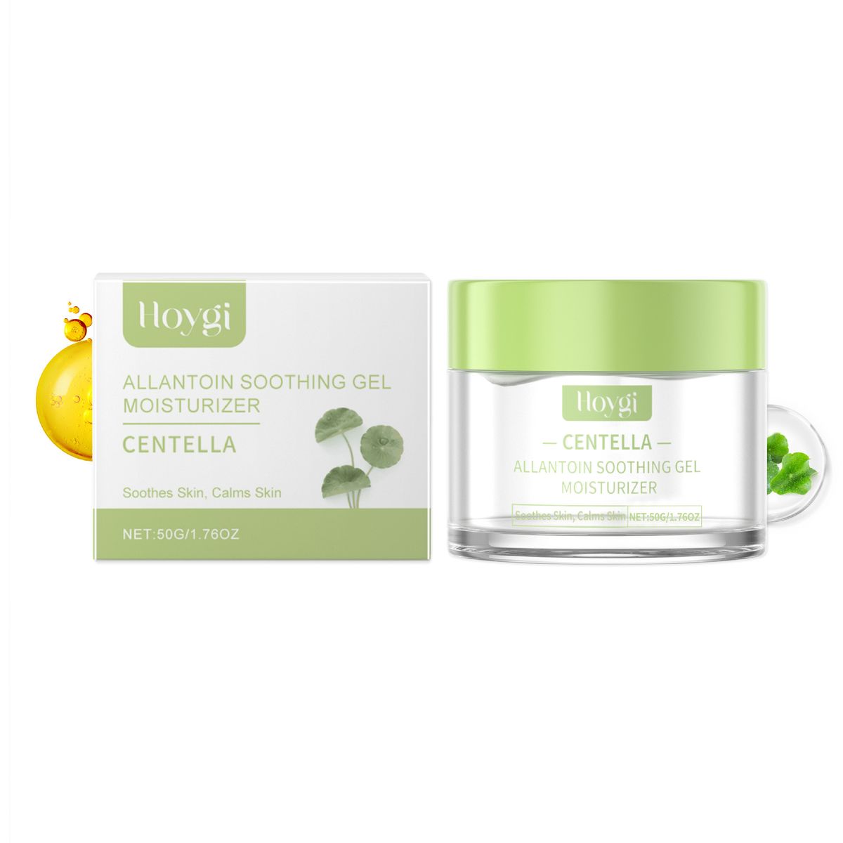 HOYGI geel, püsiv näonahk, õrnalt niisutav vesinaba geel_voghion.com