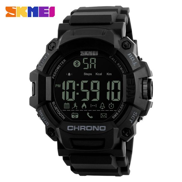 SKMEI Time Beauty 1249 Multi Functional Support IOS Android System Outdoor Bluetooth Smart Watch Men's Smart Watch_voghion.com
