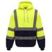 Reflective Hoodie Color Blocked Spot Autumn And Winter Zipper Fleece Warm Construction Site Fluorescent Traffic Safety_voghion.com