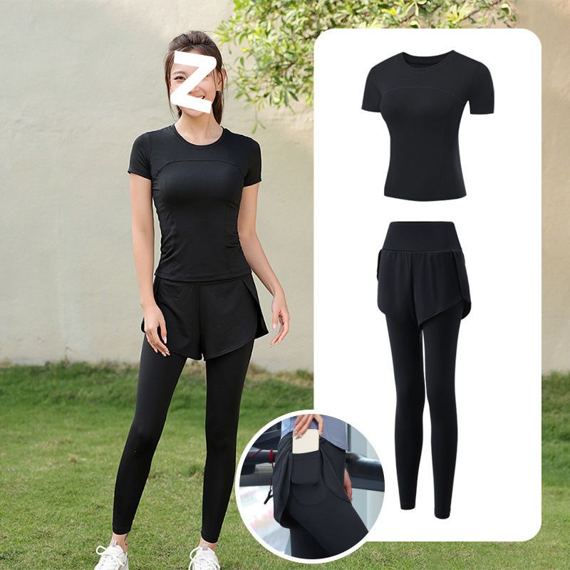 Yoga Clothing Set For Women, Sports Morning Running, High-End Feel, 2025 New Spring/Summer Professional Internet_voghion.com