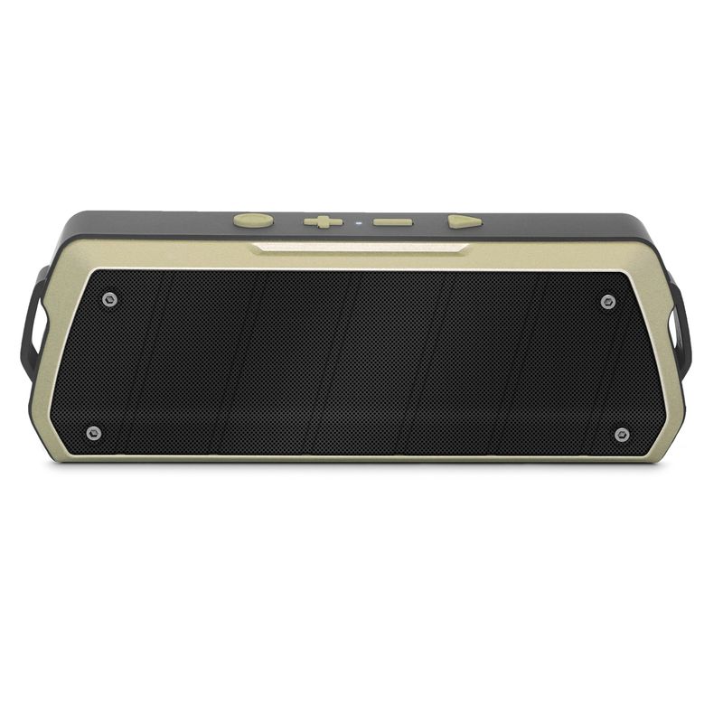 NewRixing NR-5000 IPX5 Hi-Fi-Bluetooth-Lautsprecher, unterstützt Freisprechanrufe / TF-Karte / FM / U-Disk (Gold)_voghion.com