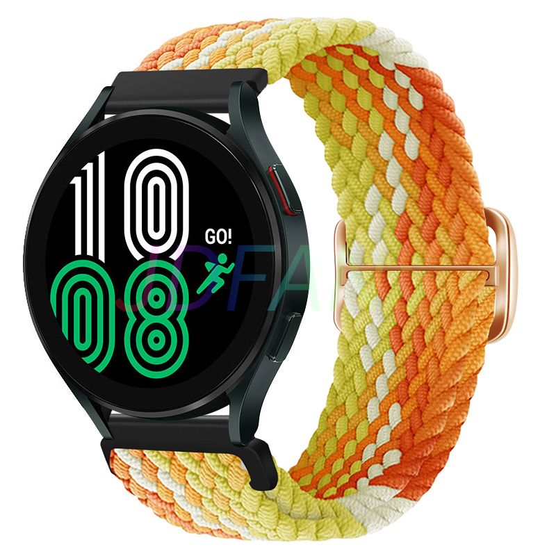 Pleciony pasek Solo Loop do zegarka Samsung Galaxy 4/5/3/classic/active 2 22/20mm bransoletka Huawei/Amazfit Gtr/GTS 4-3-pro-2e band_voghion.com