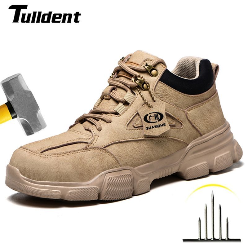 Männer Anti-smash Mit Stahl Kappe Schuhe Männer Arbeit Stiefel Anti-stab Sicherheit Turnschuhe Männlichen_voghion.com