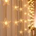 USB Powered LED Star String Lights With Remote Control - Warm White Fairy Lights For Christmas, Party, Home Decoration_voghion.com
