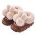 Unisex Kids' Winter Booties With Plush Lining - Anti-Slip Indoor/Outdoor Slippers With Heel Cover Fashion Trends_voghion.com
