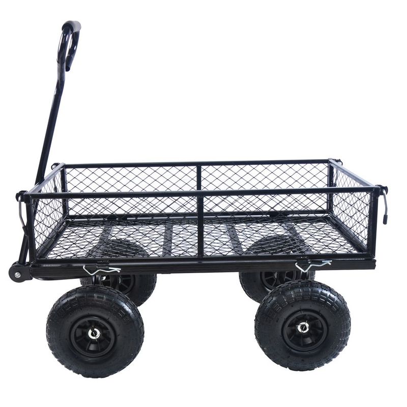 Wagon Cart Garden Cart Trucks Make It Easier To Transport Firewood_voghion.com