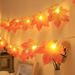 LED Maple Leaf String Lights - IP55 Waterproof Battery/USB/Solar Powered Fall Decor For Garden, Balcony, Thanksgiving_voghion.com