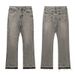 Miesten vaatteet American Smoky Grey Tupsu 507 Retro Sementinharmaat Housut Cleanfit Farkut_voghion.com