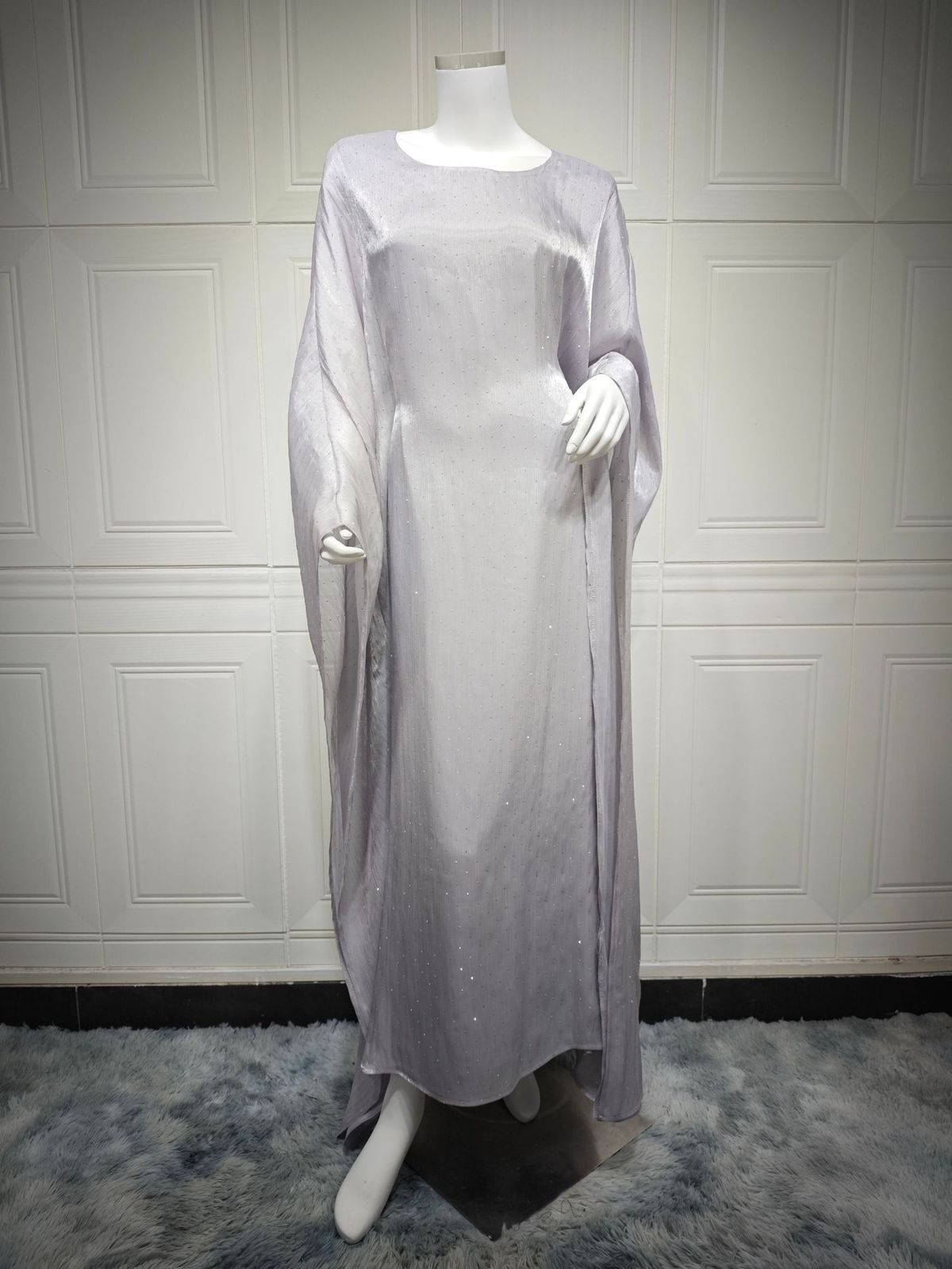 Damenbekleidung Elegante Pullover Robe Langer Rock Taille Weiche Mode_voghion.com