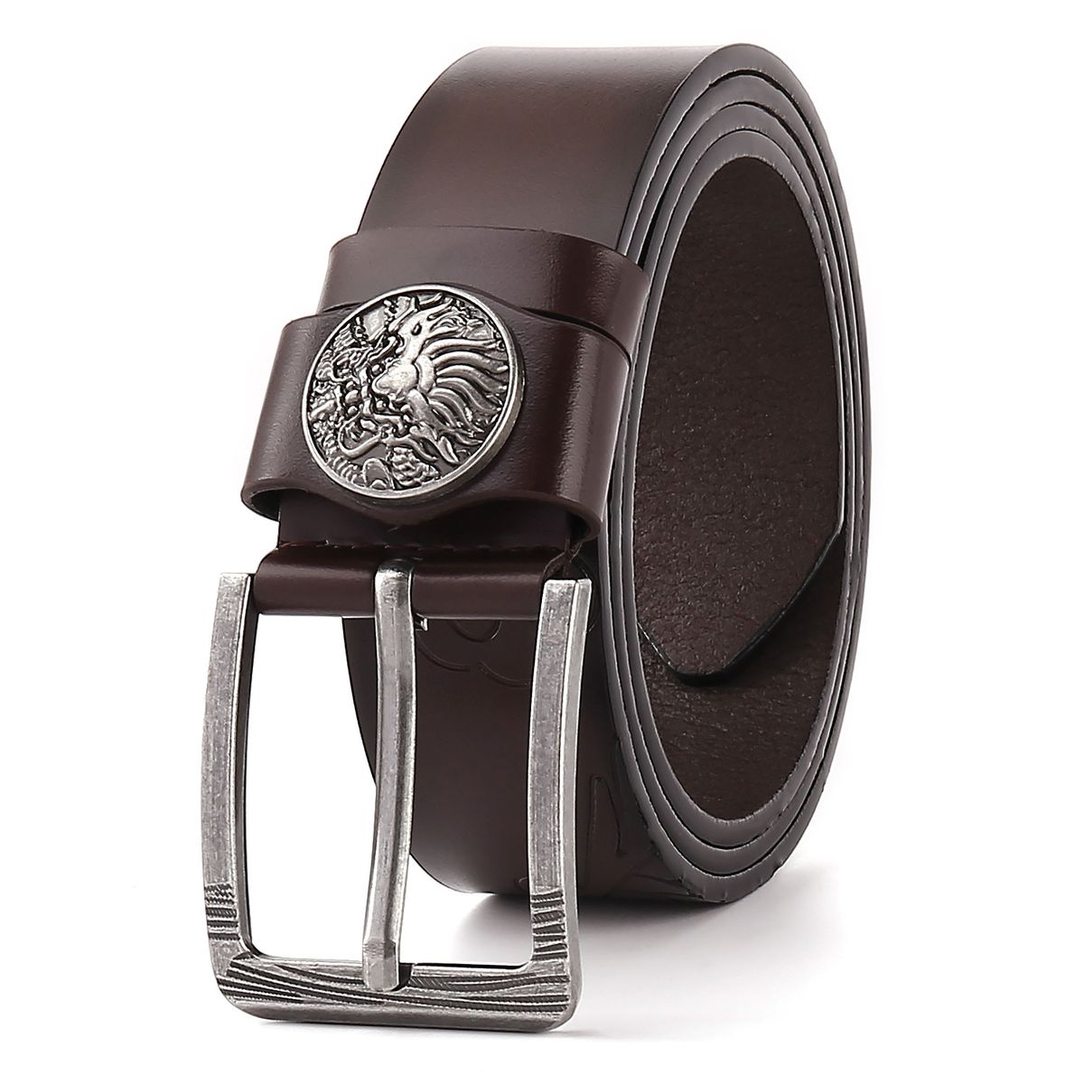 Belt hardware decoration needle buckle belt trend simple men's versatile men_voghion.com