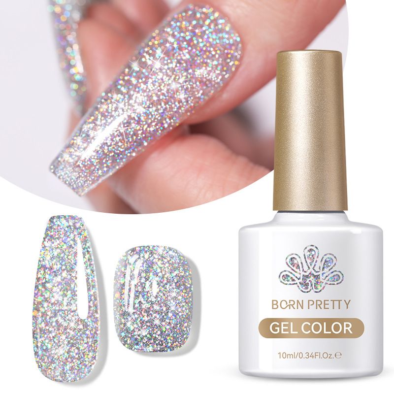BORN PRETTY 9D Cat Eye Gel Polish - Gradient Smudge Nail Art UV Gel For 3D Magnetic Shimmer Effect_voghion.com