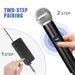Wireless Microphone 1200mah UHF Professional Handheld Dynamic Mic Karaoke Micphone with Receiver for Amplifier PA System_voghion.com