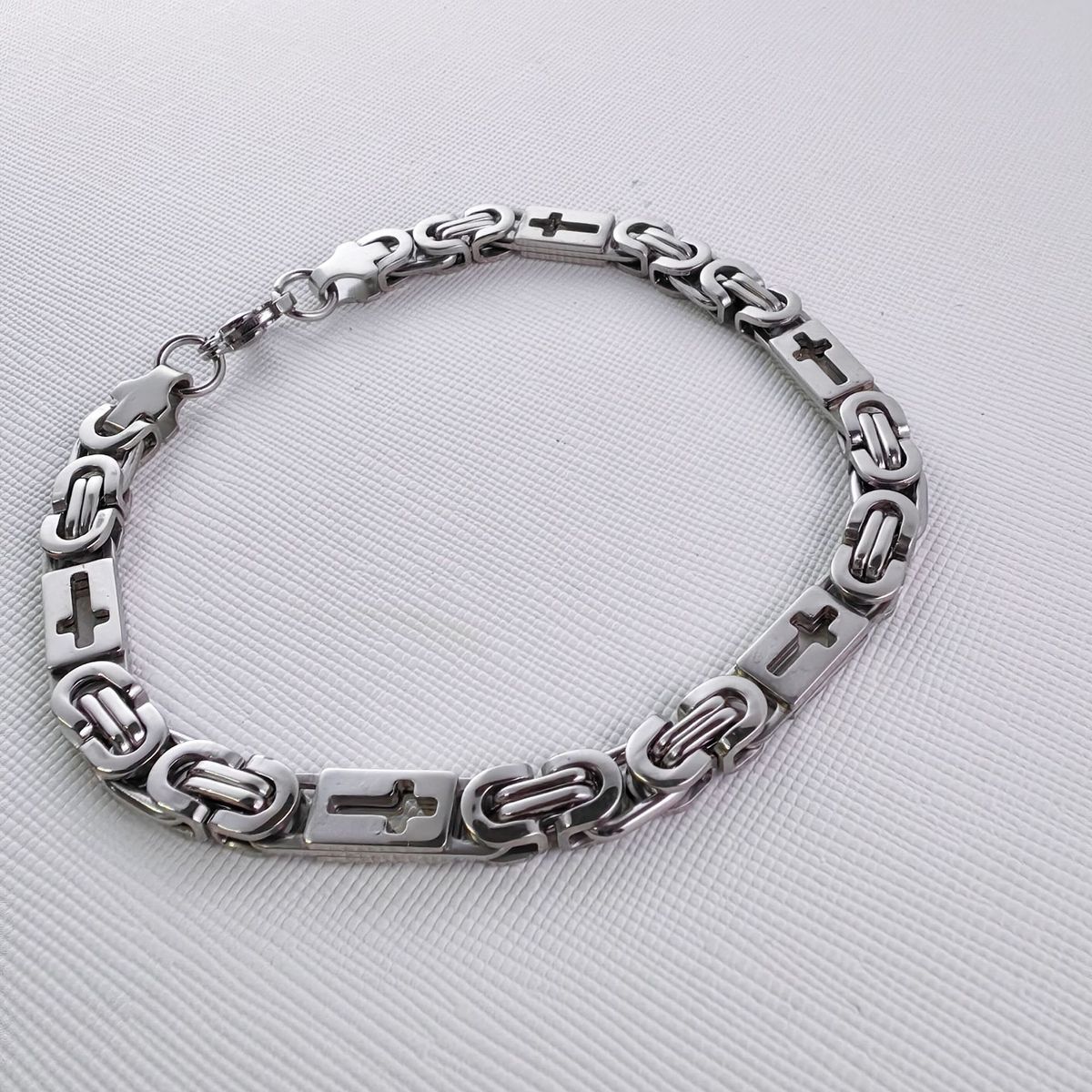 Set di bracciale e collana con catena a maglie cubane in acciaio inossidabile, design a forma di U galvanizzato, accessori unisex alla moda per l'uso quotidiano_voghion.com