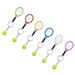 Drahtanhänger Simulation Mini Tennisschläger Schlüsselanhänger Sportgerät Geschenk_voghion.com