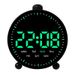 Horloge électronique de chevet multifonctionnelle à LED, compte à rebours des secondes, GH9013_voghion.com