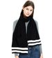 Women's Scarves new high-quality knitted wool scarf core-spun yarn solid color pocket scarf for men and women_voghion.com