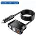 180W Cigarette Lighter Splitter Quick Charge 3.0 Car Charger Adapter 12V/24V 4 Port USB Fast Charging Socket For Mobile Phone_voghion.com