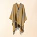 Autumn and Winter New Travel Vacation Regular Large Cloak Women's Air Conditioned Room Double sided Solid Color Warm_voghion.com