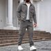 Herren-Set aus schwerer Arbeitsjacke und Hose mit mehreren Taschen – robuster Retro-Stil (Armeegrün/Schwarz/Khaki/Dunkelblau/Grau, S-XXXL)_voghion.com