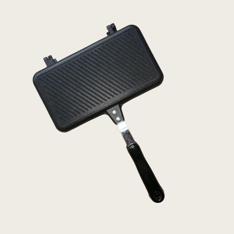 Sandwich Baking Pan Bread Toast Mold Double Sided Non Stick Frying Pan Household Gas Multi Function Breakfast Pot_voghion.com