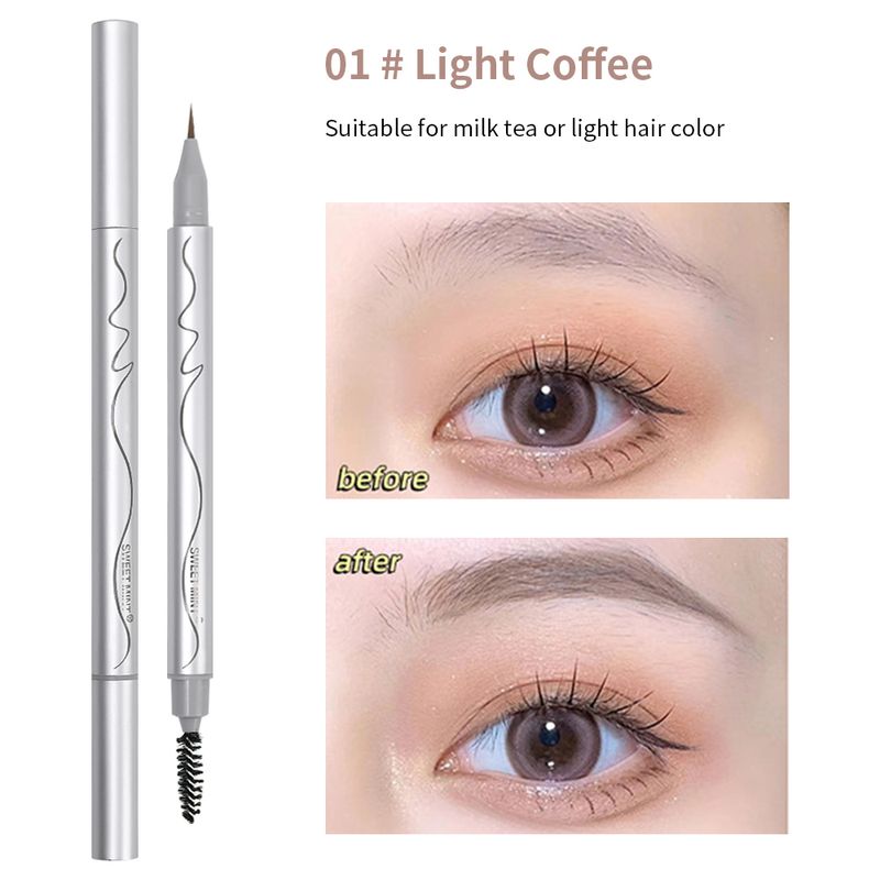 Waterproof matte liquid eyelids are easy to stain and sweat resistant eyelids. 0.01MM ultra-thin head, quick d_voghion.com