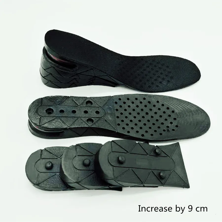 Livraison directe 3-9 cm Augmentation de la semelle intérieure Coussin Hauteur de levage Réglable Coupe Insert de talon Taller ShockArch Support_voghion.com