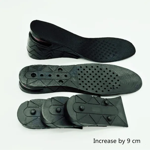 Livraison directe 3-9 cm Augmentation de la semelle intérieure Coussin Hauteur de levage Réglable Coupe Insert de talon Taller ShockArch Support_voghion.com