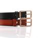 New women's genuine leather  versatile belt two-layer cowhide pin buckle decorative belt student trendy trouser belt  _voghion.com
