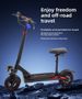 J01 Monopattino elettrico pieghevole fuoristrada con doppio assorbimento degli urti e sedile_voghion.com