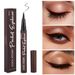 Lidschatten- und Liner-Kombination Cool Story Pocket Eyeliner Straight Liquid Schnelltrocknender Eyeliner-Stift Einfach zu färben Lazy Makeup_voghion.com