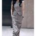 Summer New Niche High-End Gray Suit For Women Short Vest With Slit Half Skirt Two-Piece Set_voghion.com