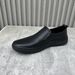 Euro Step Erste Schicht Rindsleder Bequeme Weiche Sohle Echte Single Herren Herbst Dad Casual Arbeitslederschuhe Slip-On_voghion.com